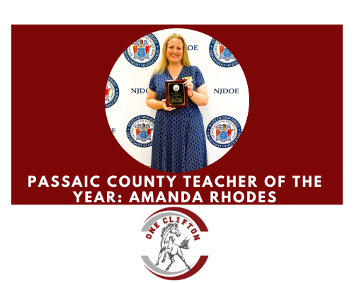  Amanda Rhodes Passaic County Teacher of the Year